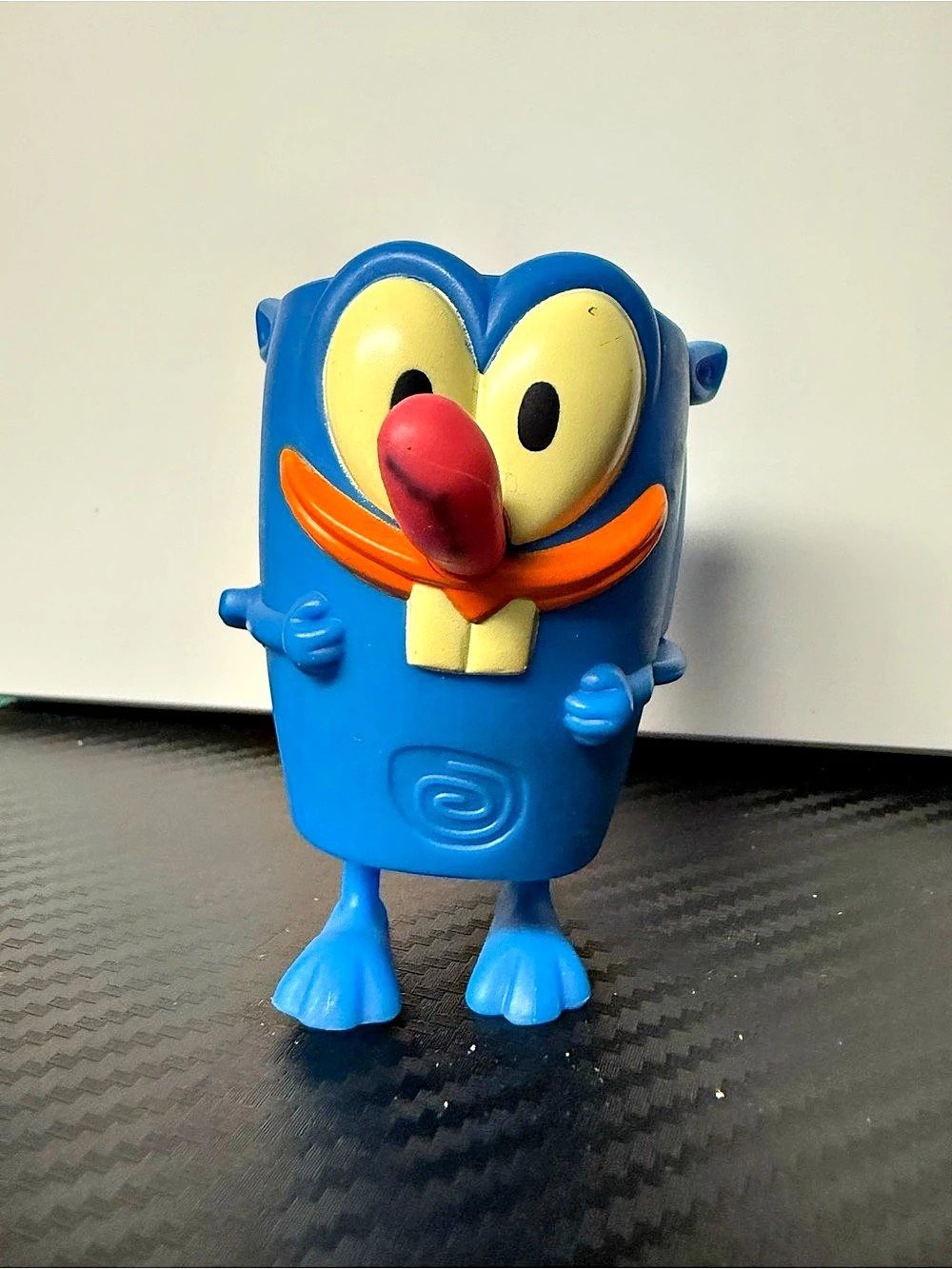 2007 Wind-Up Leon 3" McDonald's Action Figure #5 Cartoon Network Squirrel Boy